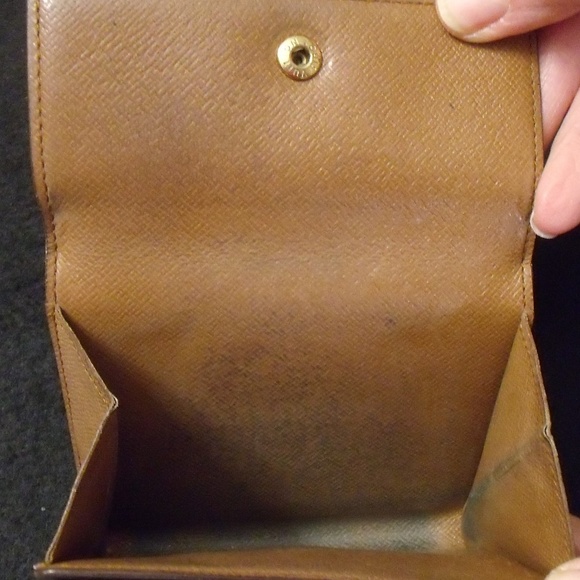 LOUIS VUITTON VINTAGE WOMEN'S BROWN MONOGRAM TRIFO - Picture 7 of 8